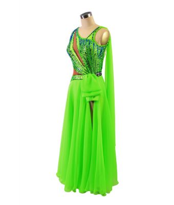 Waltz Dress Foxtrot Dance Costume Tango Competition Dress
