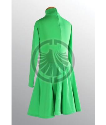 Green Dress with Turtleneck 32