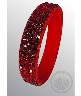 3-Row Bracelet Siam Combo/Red