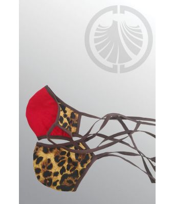 Face Mask Leo with Nose Wire