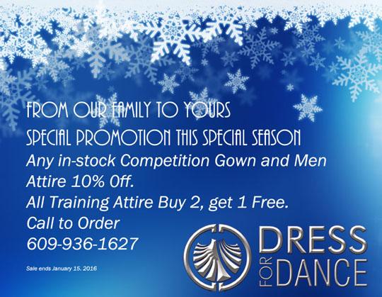 Happy Holidays from Dress4Dance!