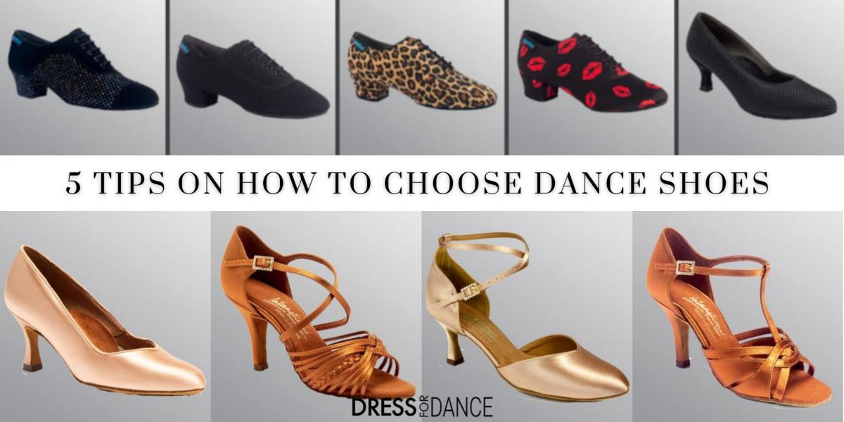 5 tips on how to choose dance shoes
